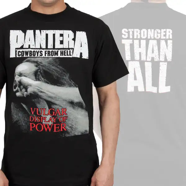Camiseta Pantera - Vulgar Display of Power Metal Band 90s