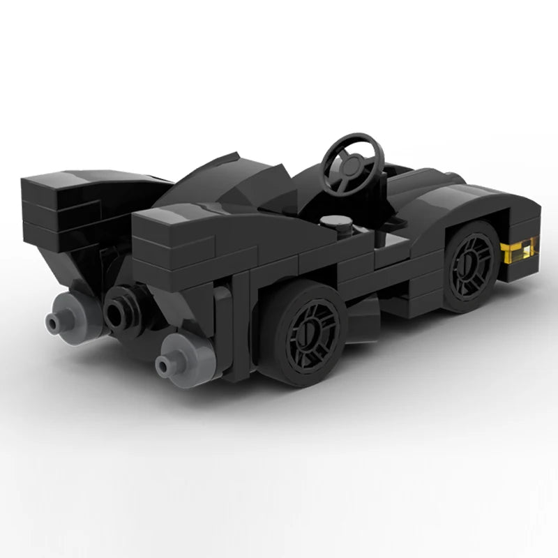 Auto Anime City MOC - Bloques de Construccion Battle Car Retro