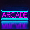 Letrero LED Neón Arcade Retro - Luz Decorativa Game Room Vintage