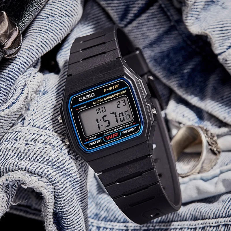 Reloj Casio F-91W Retro - Clásico Digital LCD