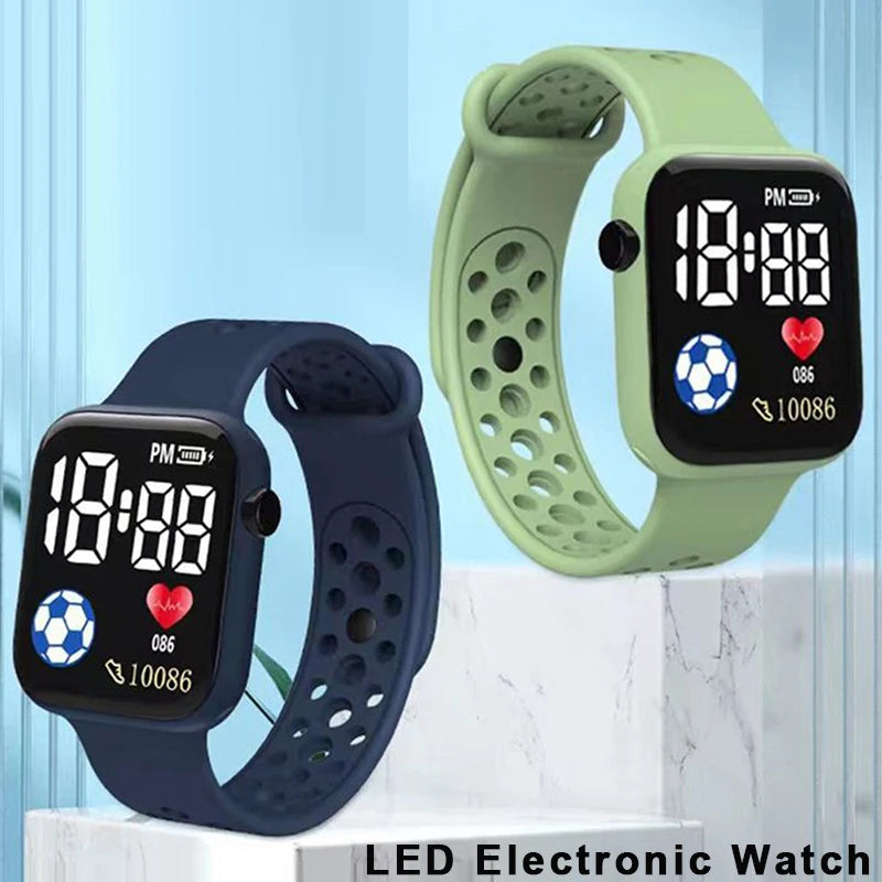 Reloj Calculadora Infantil LED - Estilo Retro Digital