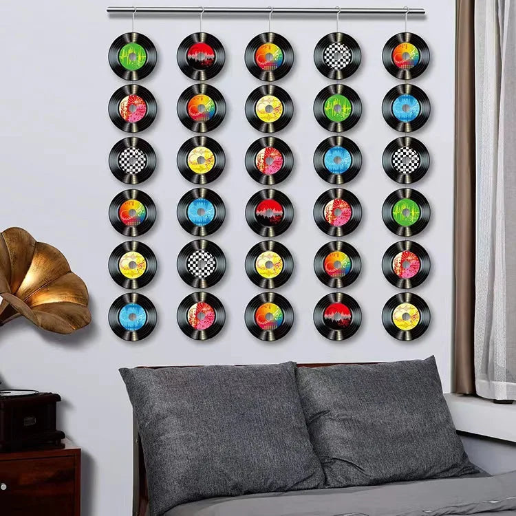 Sticker Vinilo Retro - Decoración Musical para Pared