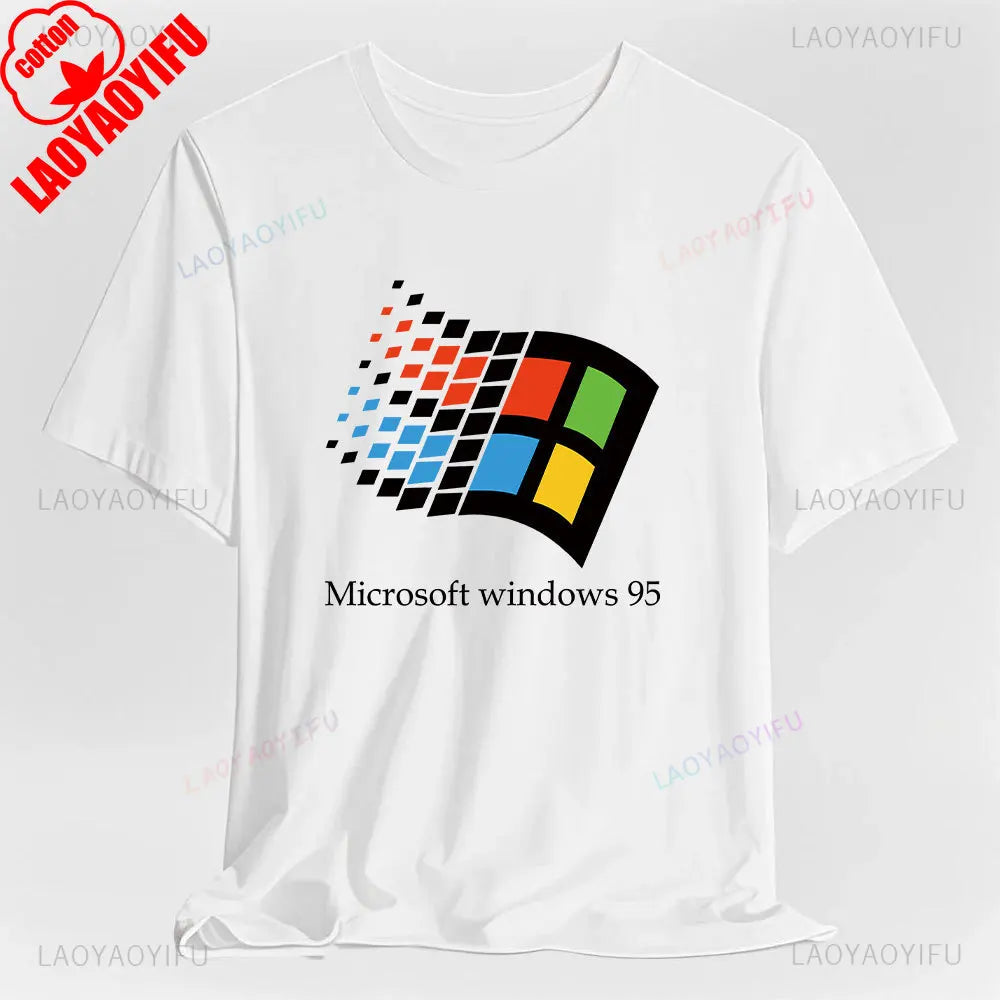 Camiseta Retro Windows 95 - Nostalgia Tech 90s