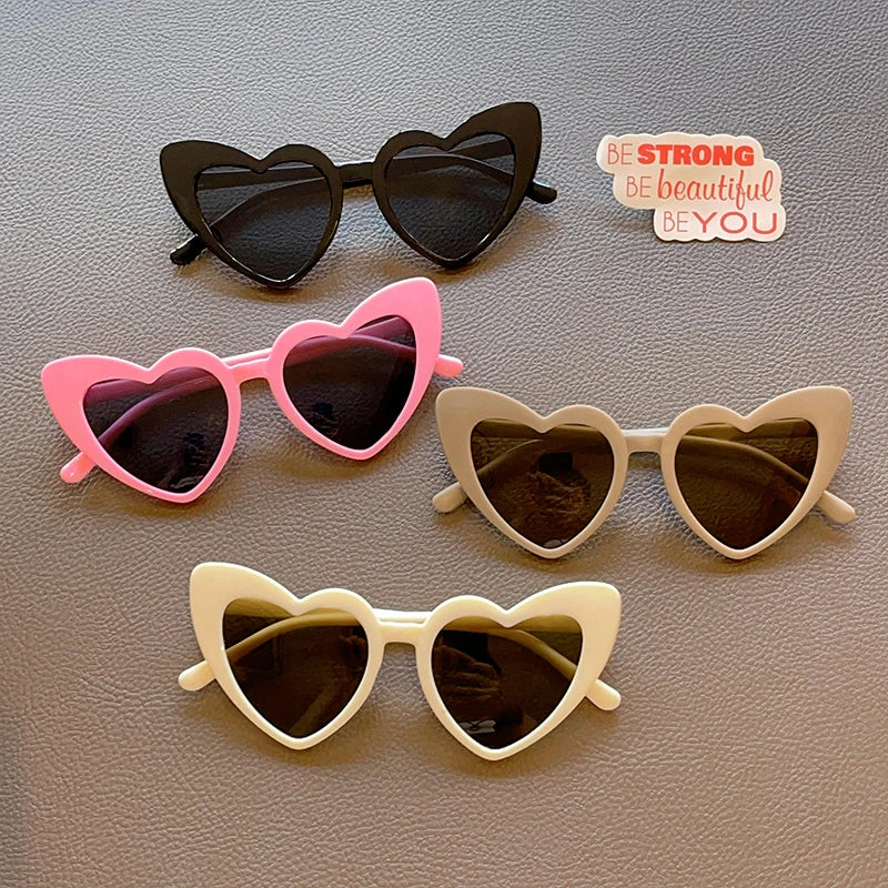 Gafas de Sol Infantiles Corazón Retro - UV400 para Niñas y Niños