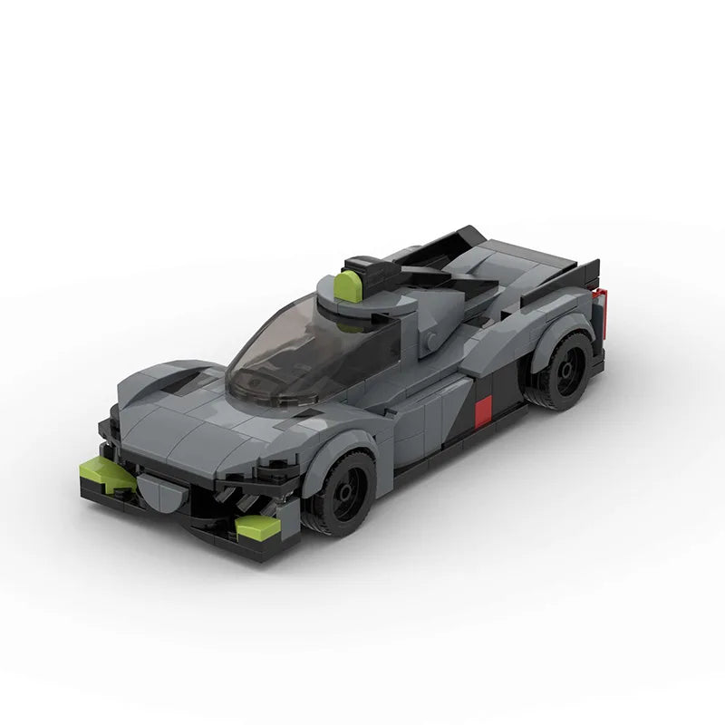 Auto Campeón MOC Rally - Bloques de Construcción Super Car Retro