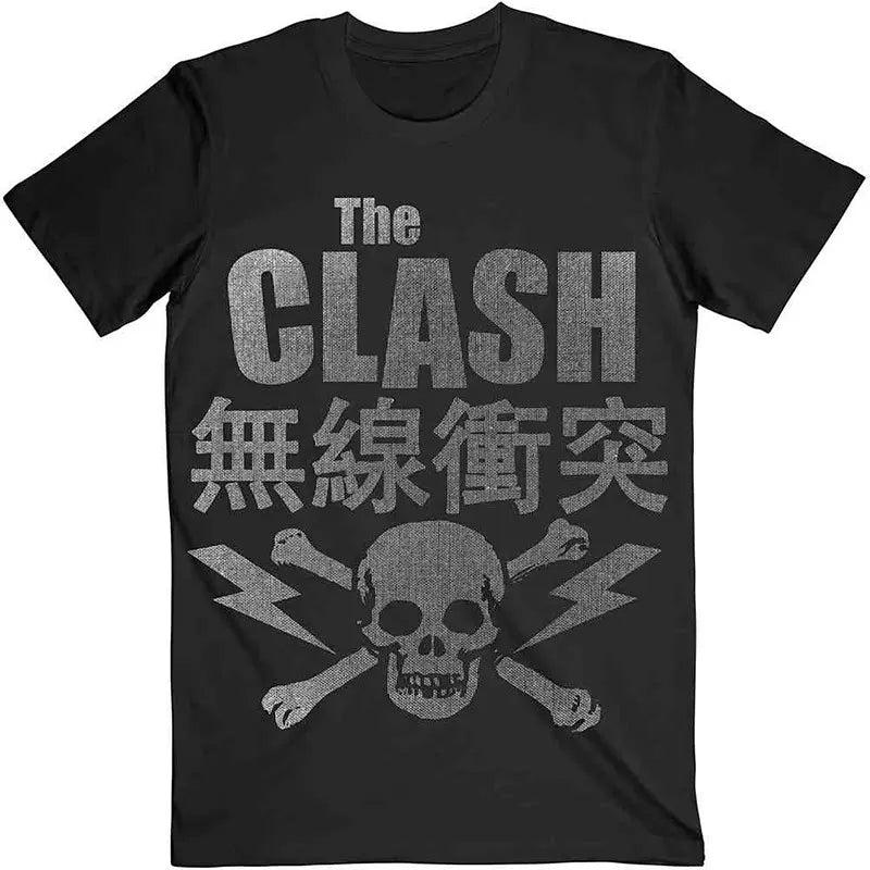 Camiseta The Clash - London Calling Rock Band Retro