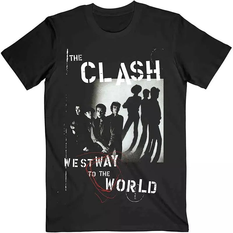Camiseta The Clash - London Calling Rock Band Retro