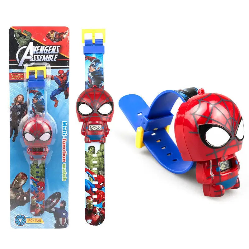 Reloj Spiderman Robot - Reloj Digital Retro Infantil