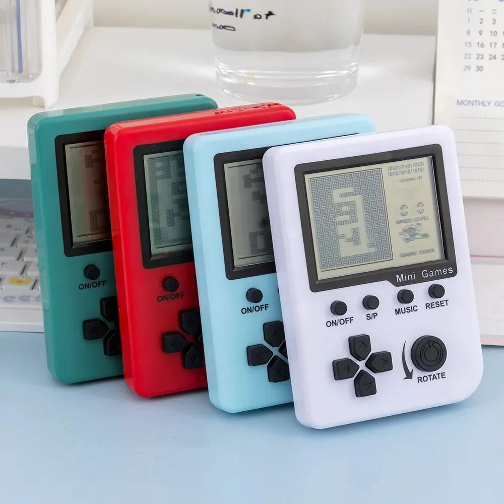 Mini Tetris Retro Llavero - Consola de Bolsillo 26 Juegos