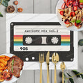 Individuales Retro Cassette - Mantel Decorativo Vintage