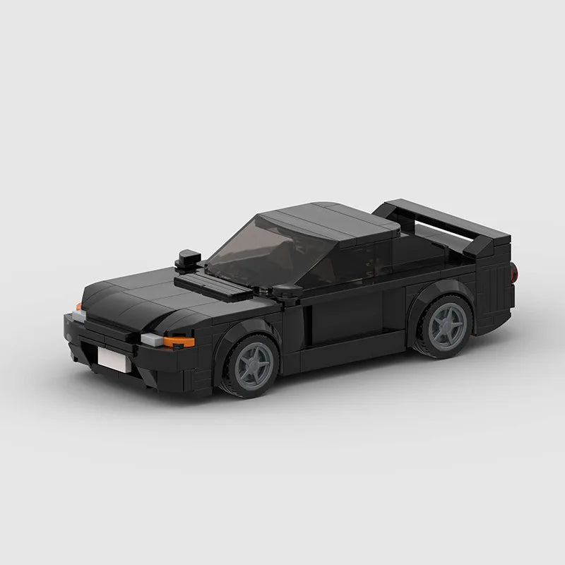 Auto Campeón MOC Rally - Bloques de Construcción Super Car Retro
