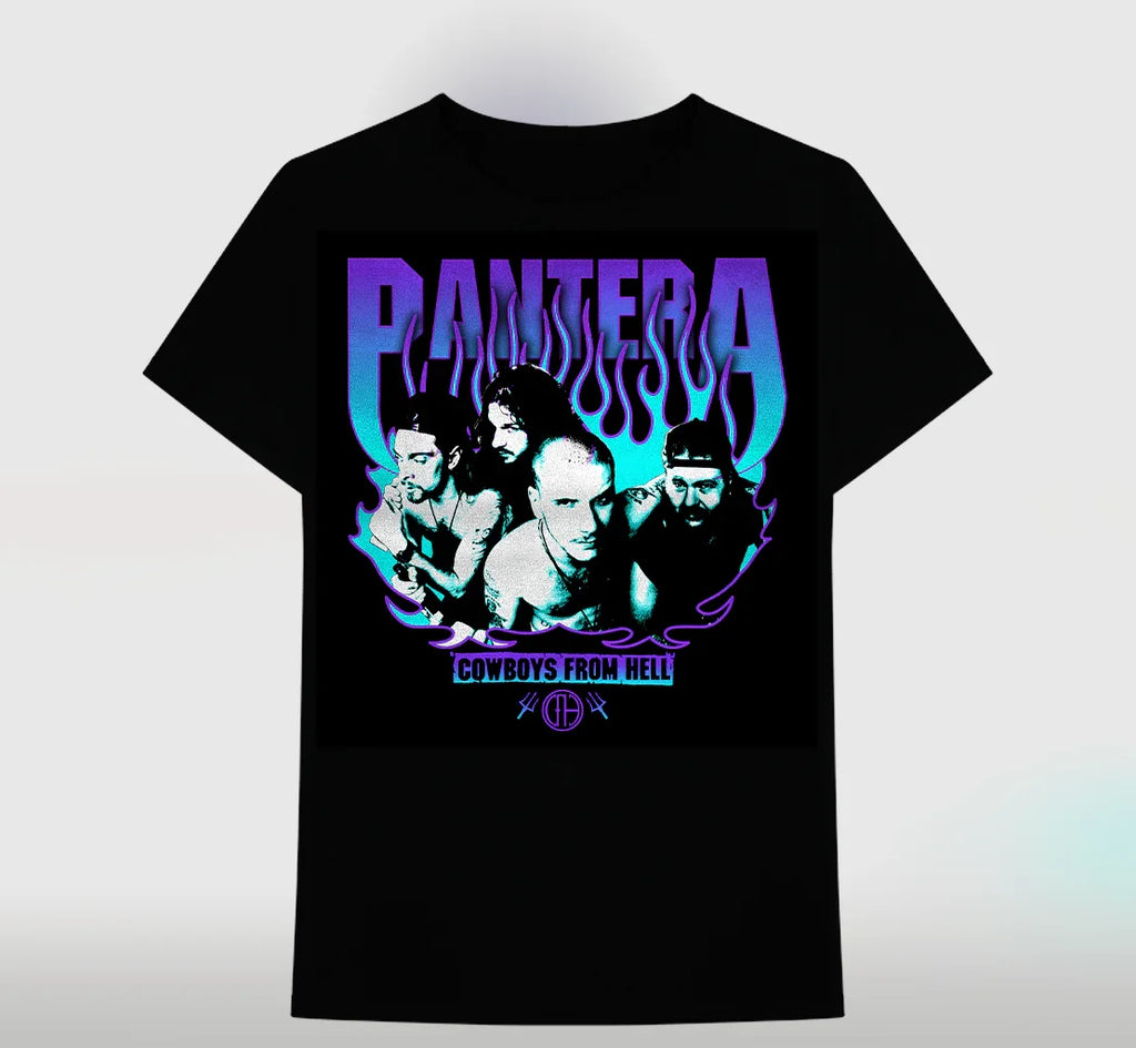 Camiseta Pantera - Vulgar Display of Power Metal Band 90s