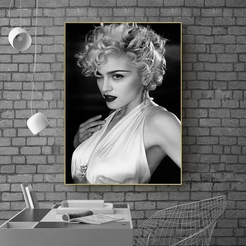 Póster Canvas Madonna - Reina del Pop Arte Retro 80s