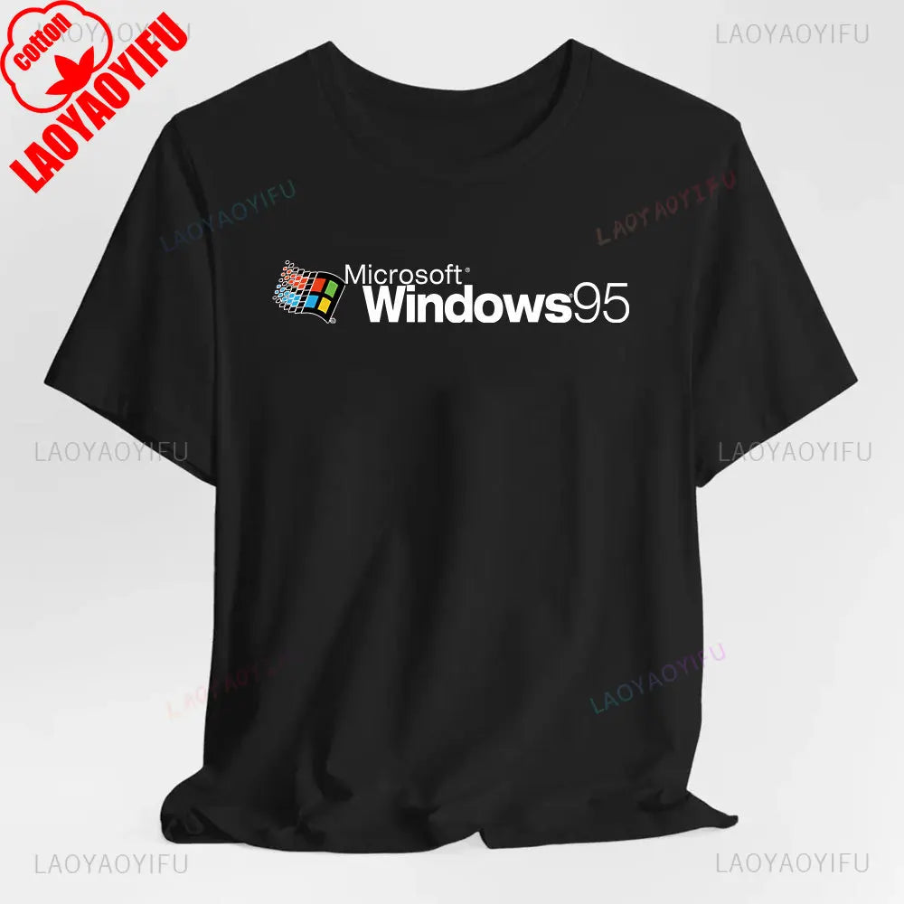 Camiseta Retro Windows 95 - Nostalgia Tech 90s