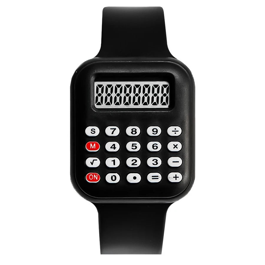 Reloj Calculadora Infantil LED - Estilo Retro Digital