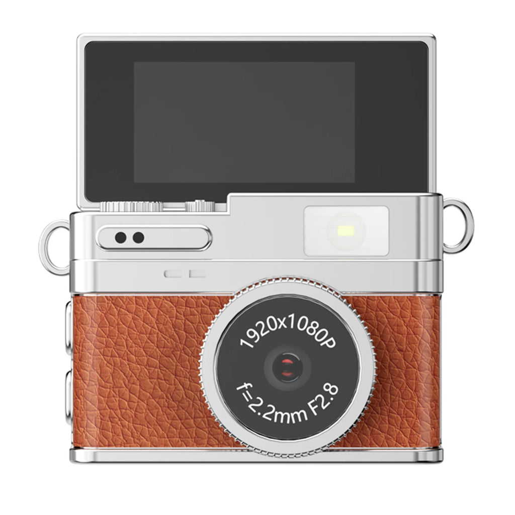 Mini Cámara Retro CCD - Llavero con Grabación