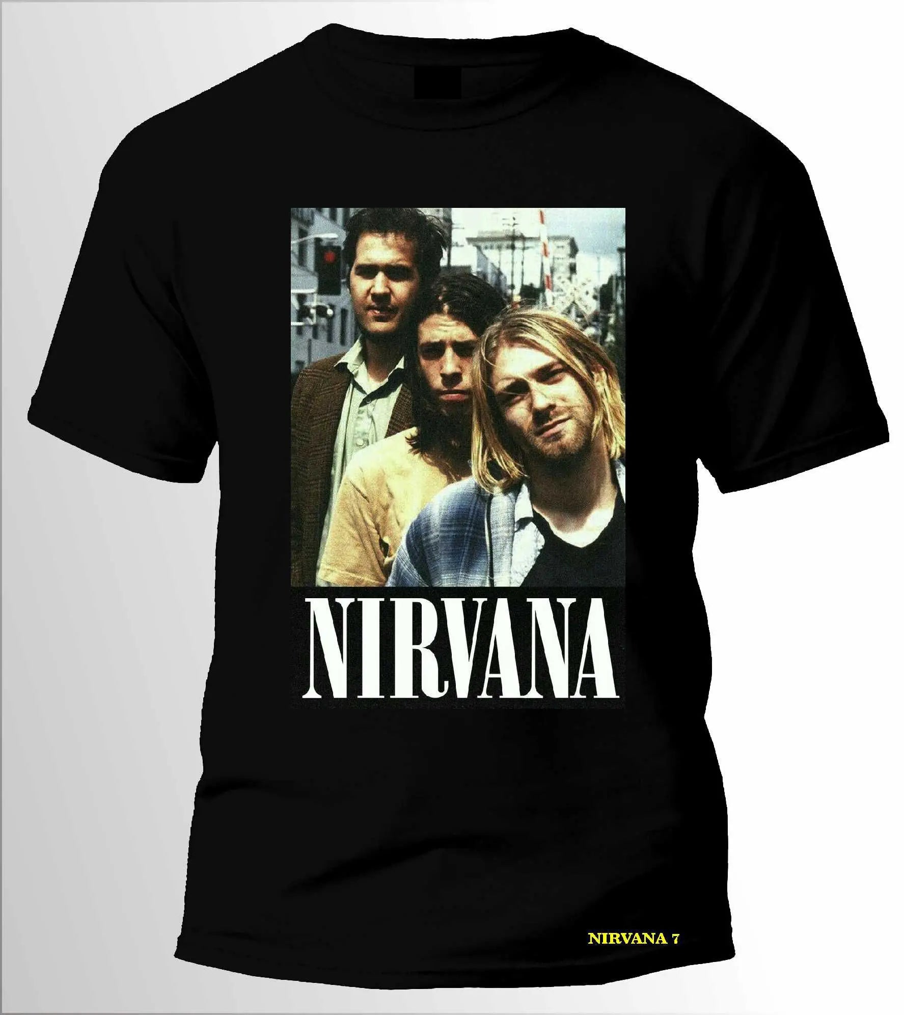 Camiseta Banda Nirvana - Rock Clásico 90s