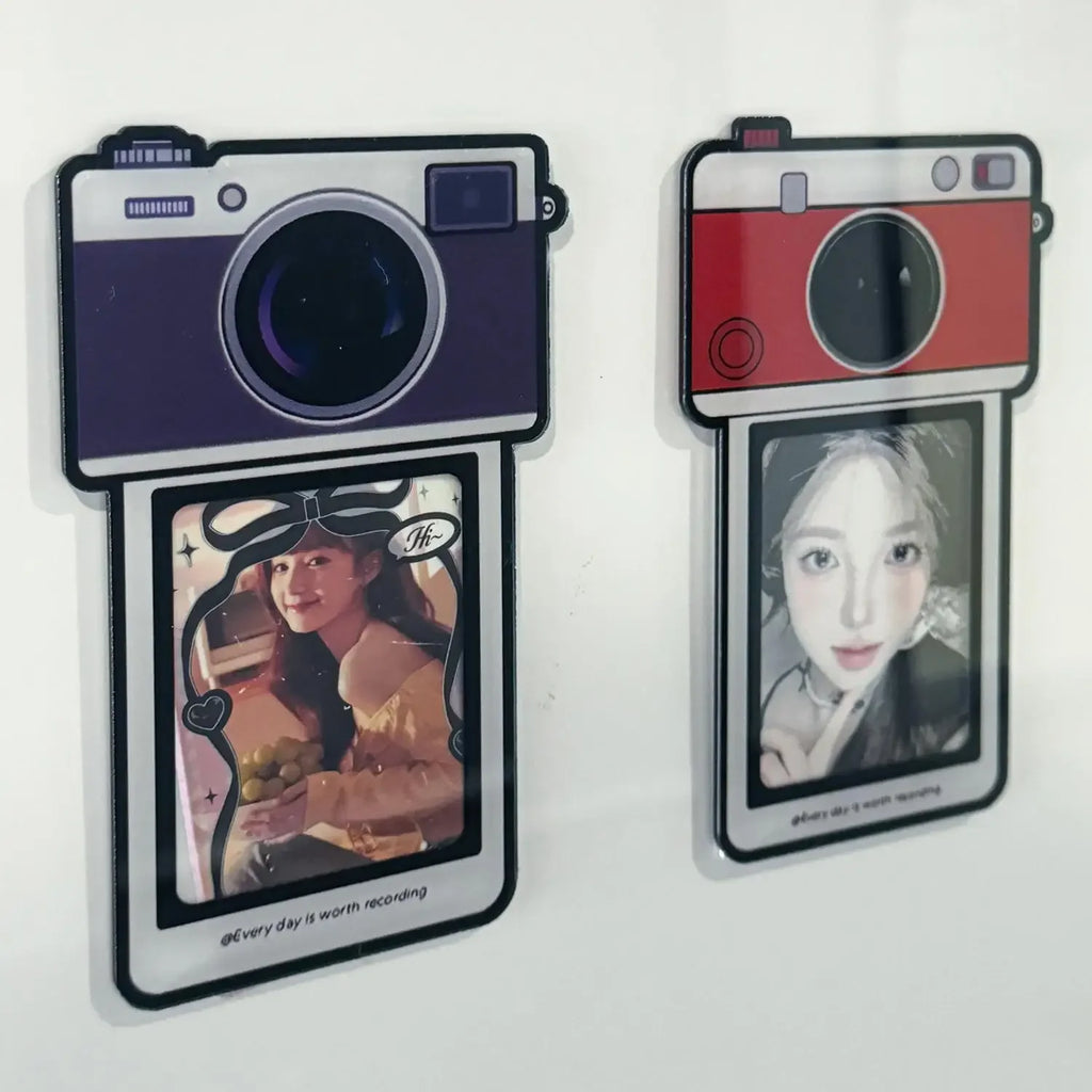 Imán Retro Cámara Instantánea - Decoración Vintage para Nevera