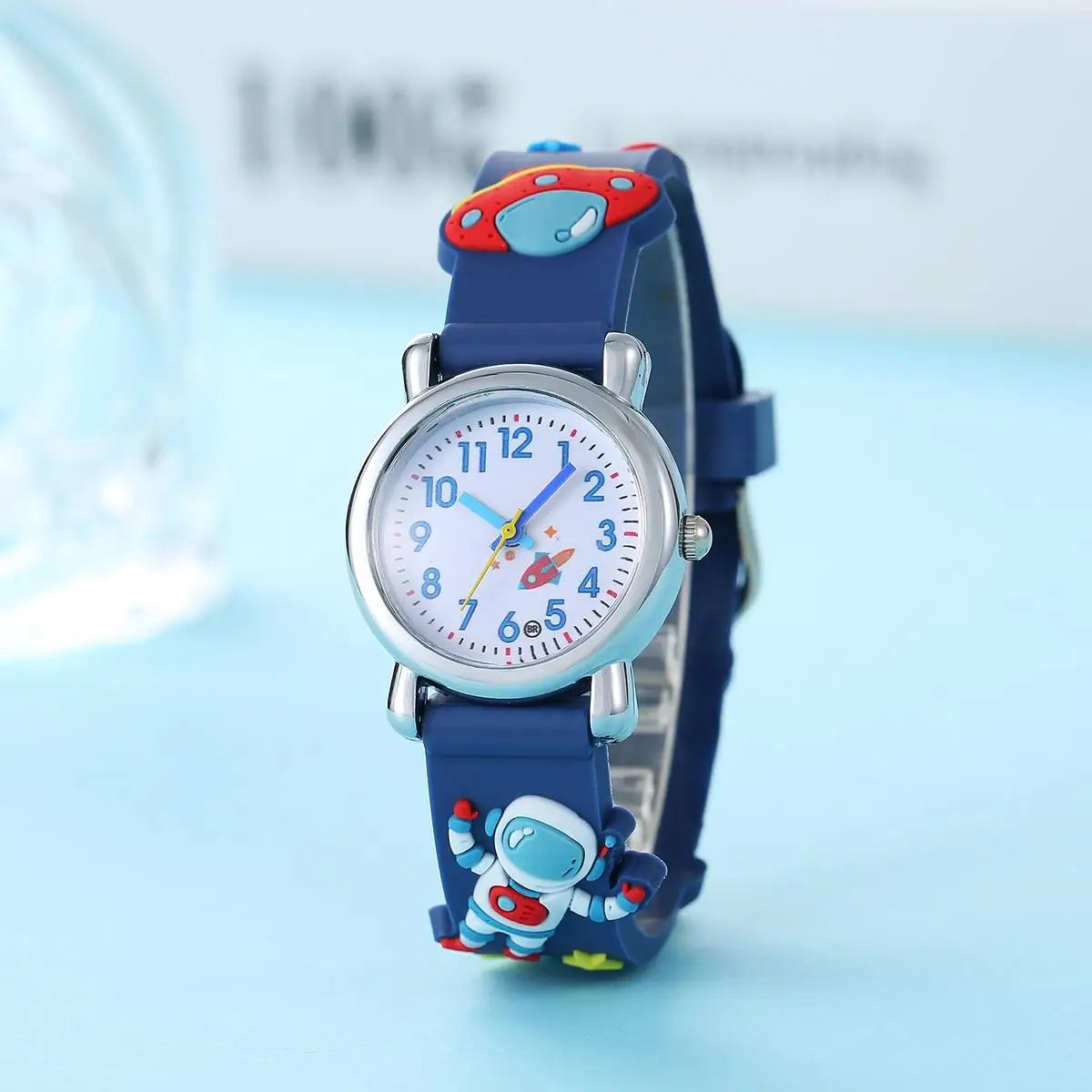 Reloj Infantil Astronauta - Estilo Retro Espacial