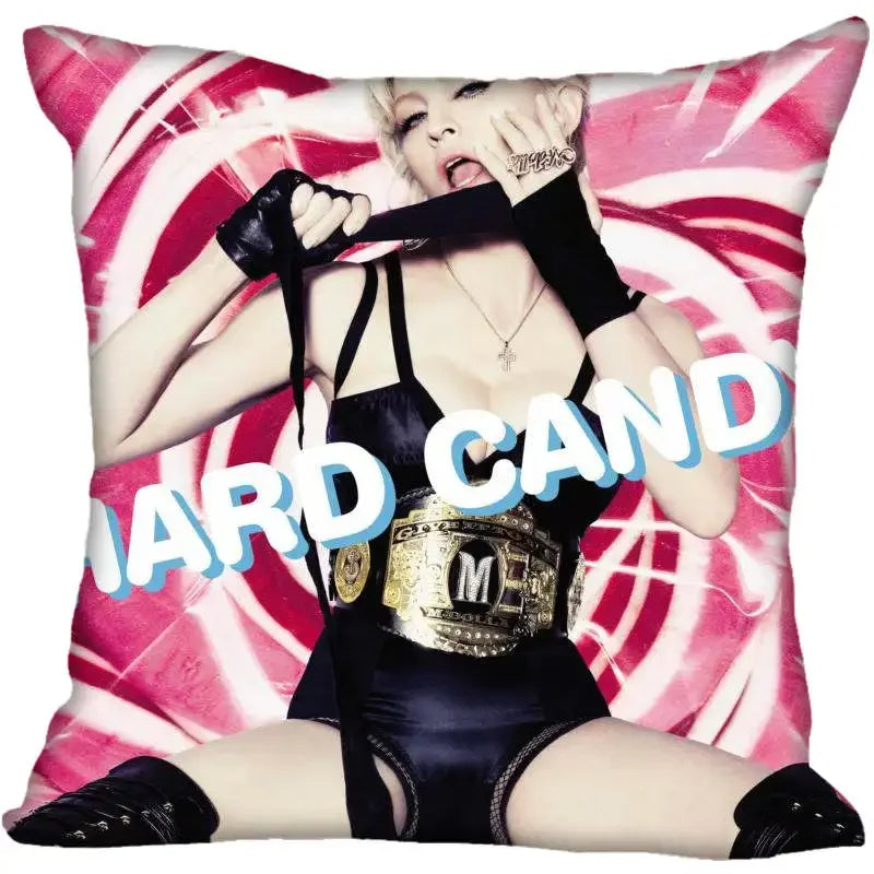 Funda de Almohada Decorativa Madonna - Pop Star Retro 80s