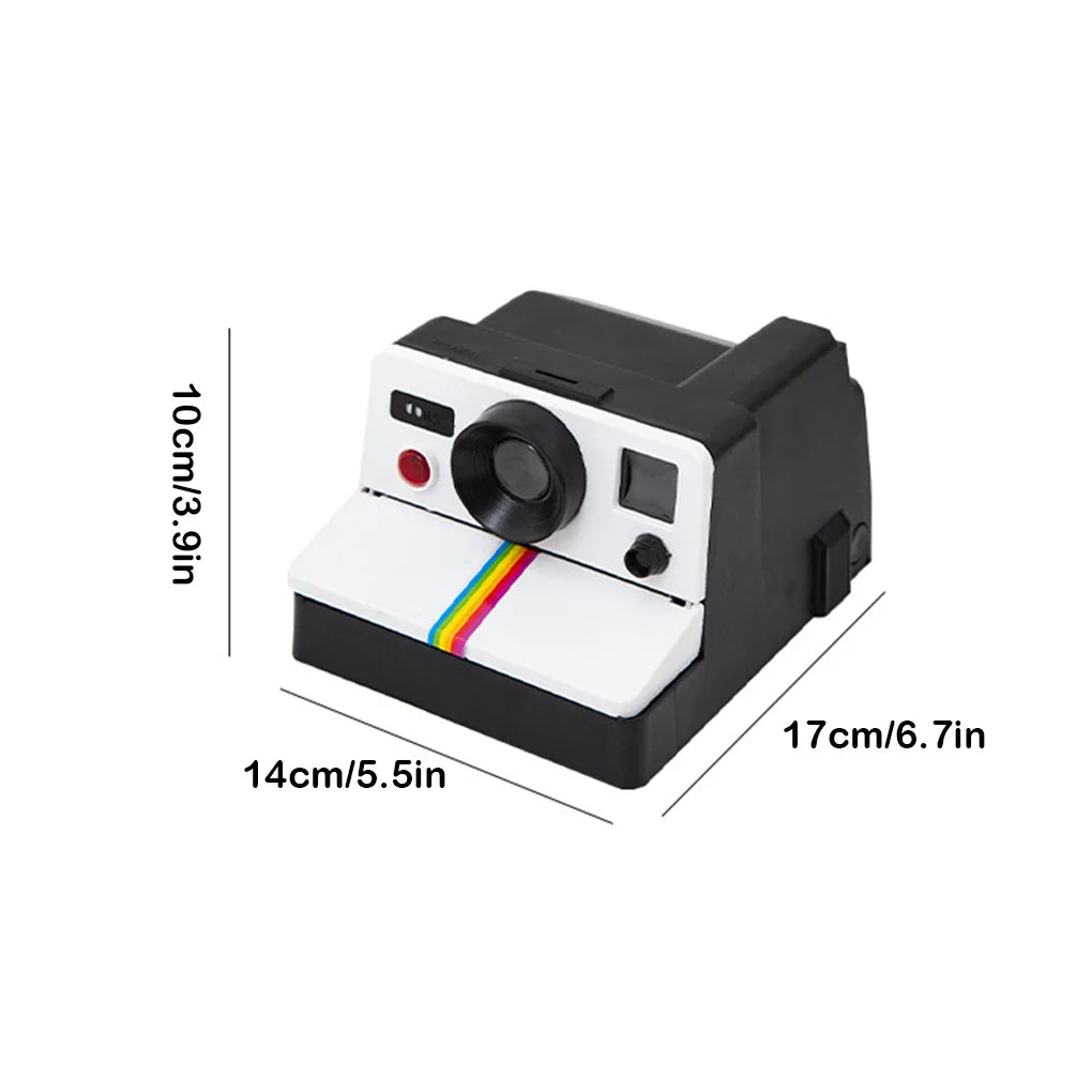Retro Film Camera Shape Creative Tissue Boxes Bathroom Toilet Roll Paper Holder Box Home Decoration Funny DIY Prop
