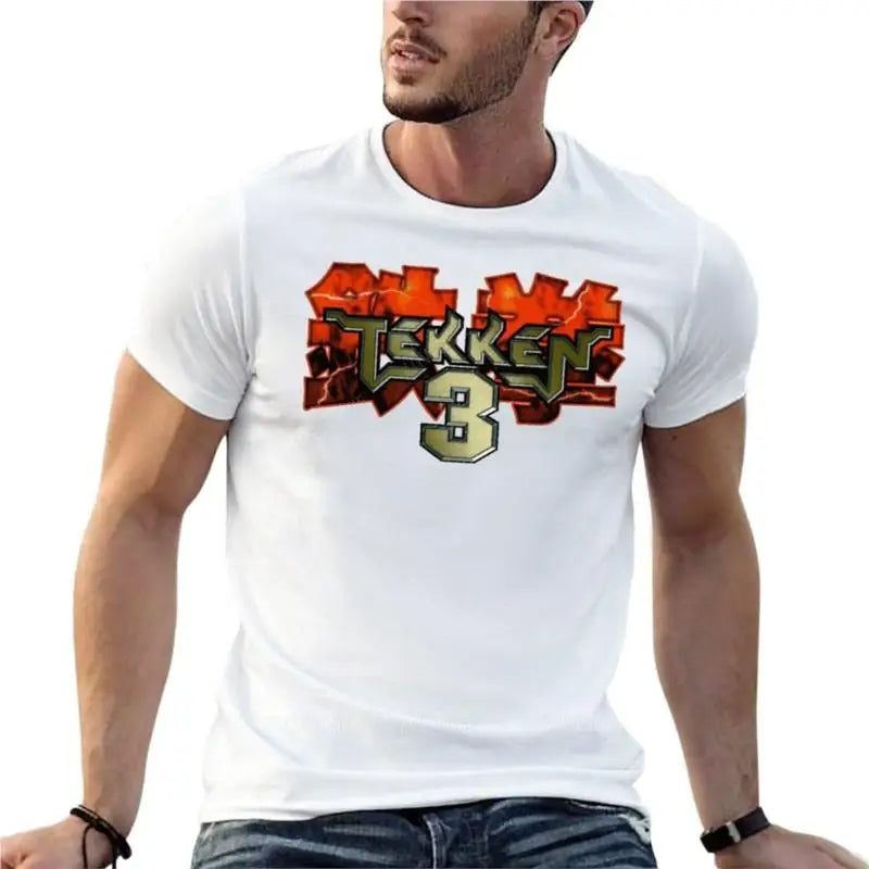 Camiseta Oversize Retro Tekken 3 - Videojuego de Pelea 90s