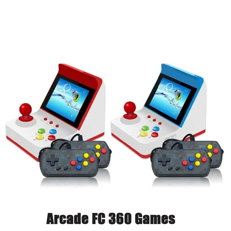 Mini Consola Arcade Retro POWKIDDY A6 - 360 Juegos Clásicos 8-Bit