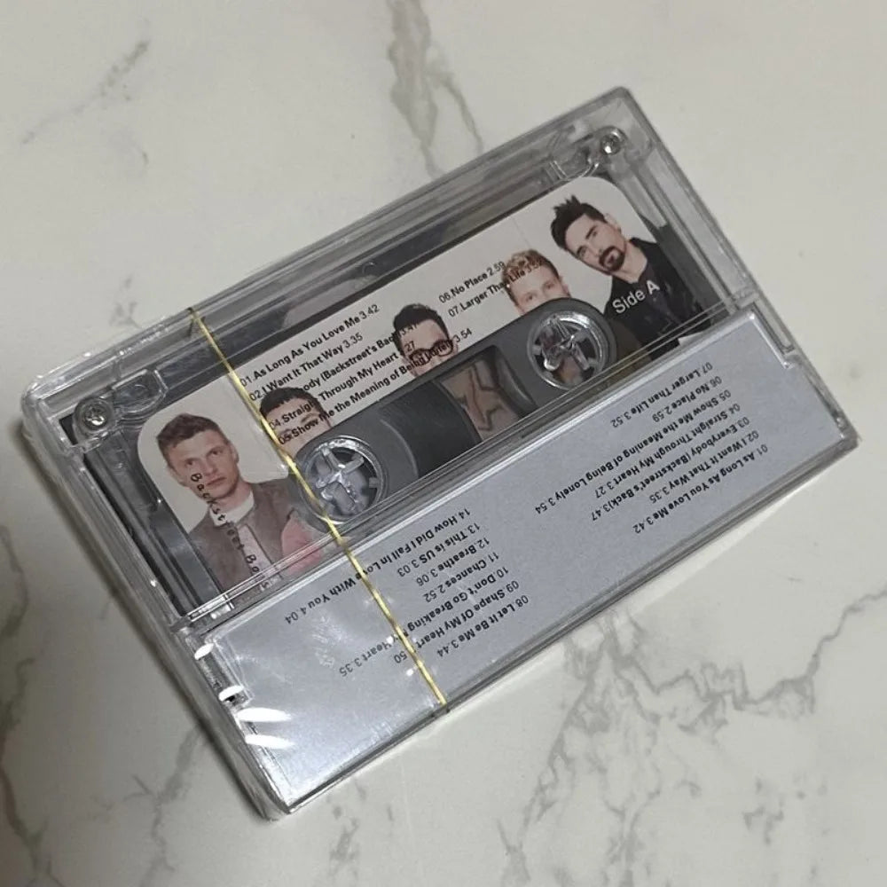 Brand New Sealed Cassette Tape Classic 90s & 00s Pop Album Nostalgic Boy Band Harmonies Catchy Love Ballads Upbeat Dance