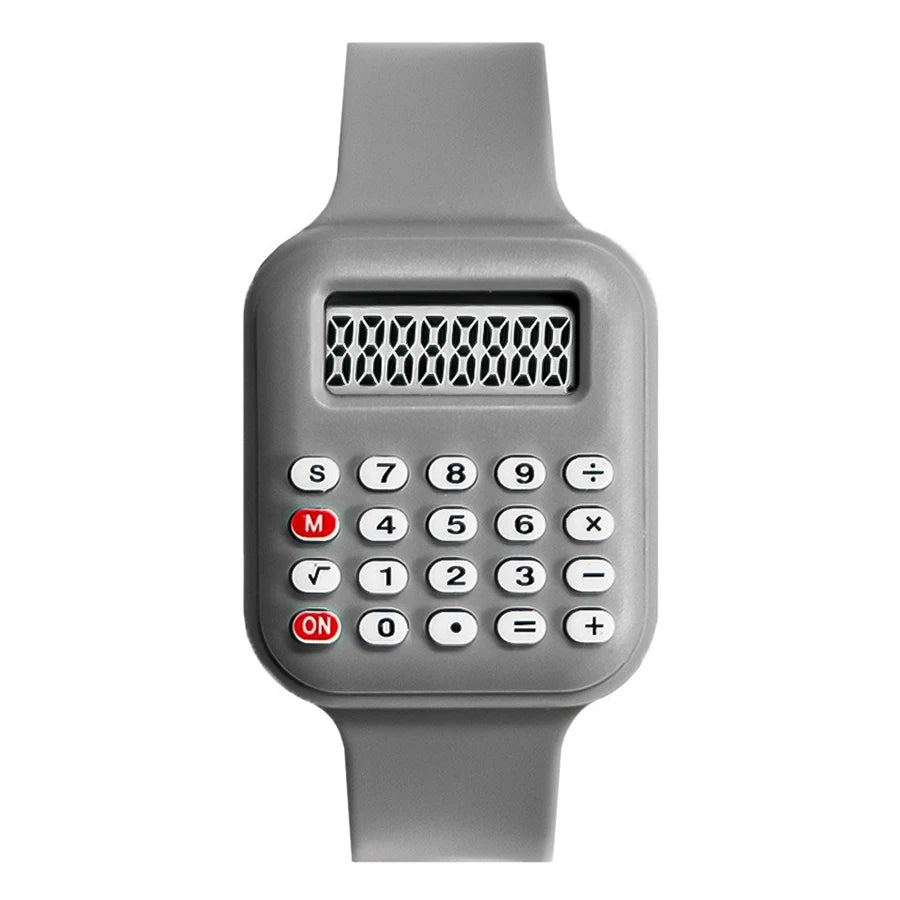 Reloj Calculadora Infantil LED - Estilo Retro Digital