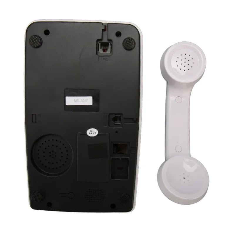 Retro Rotating Phone Old Fashioned Vintage Landline Phone With Mechanical Ringer Speaker For Household Office Hotel