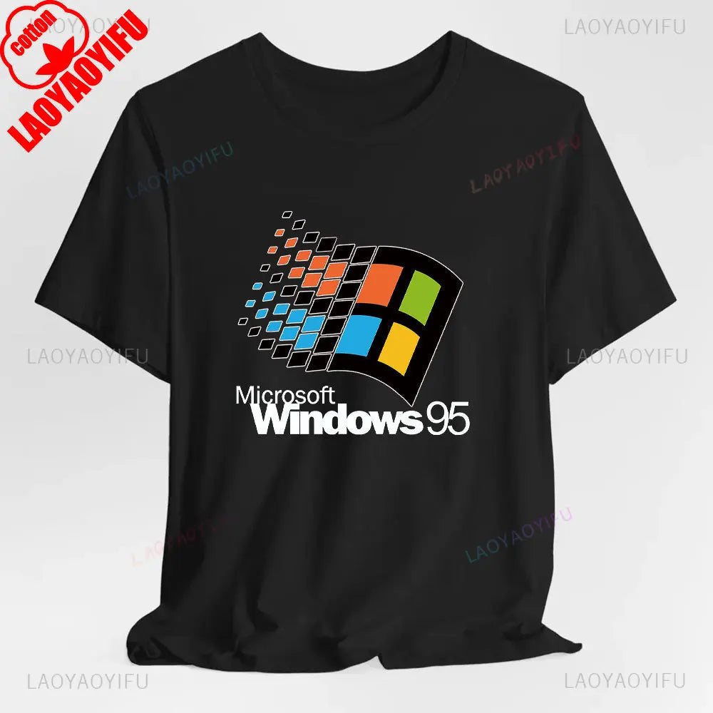 Camiseta Retro Windows 95 - Nostalgia Tech 90s