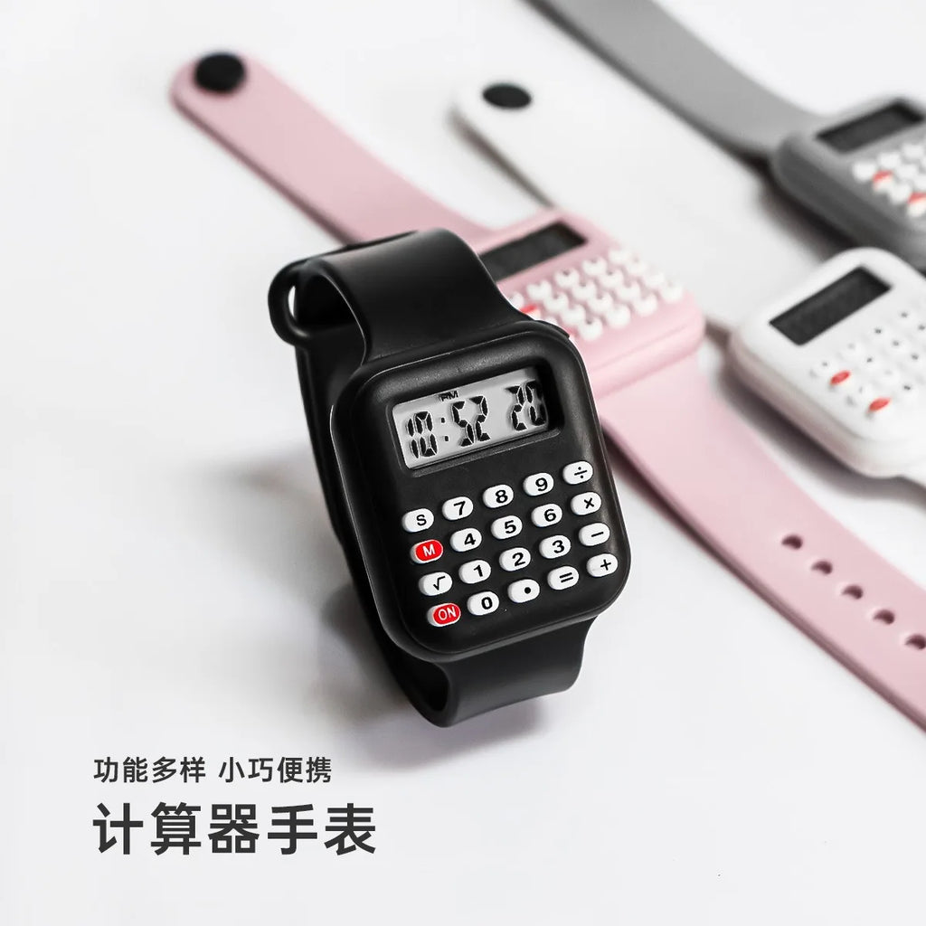 Reloj Calculadora Infantil LED - Estilo Retro Digital