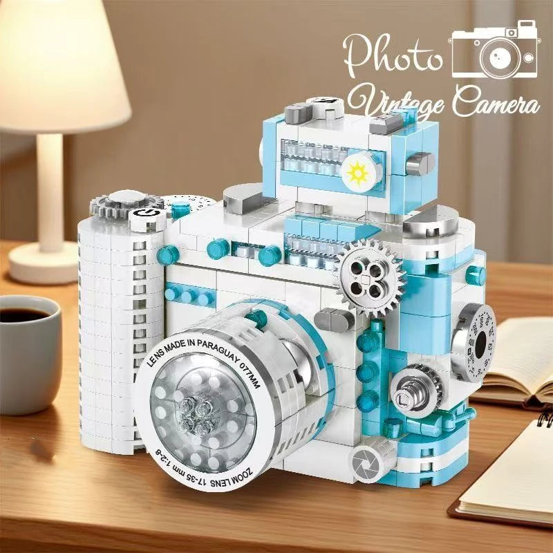 Cámara Retro Mecánica de Disparo Único - Modelo Vintage Coleccionable