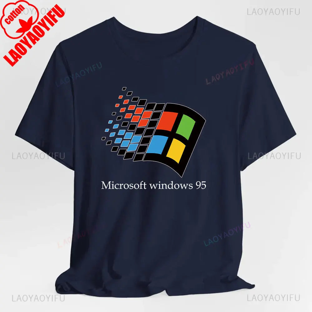Camiseta Retro Windows 95 - Nostalgia Tech 90s