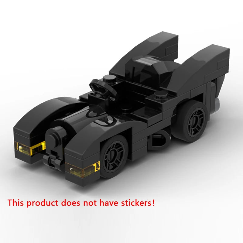 Auto Anime City MOC - Bloques de Construccion Battle Car Retro