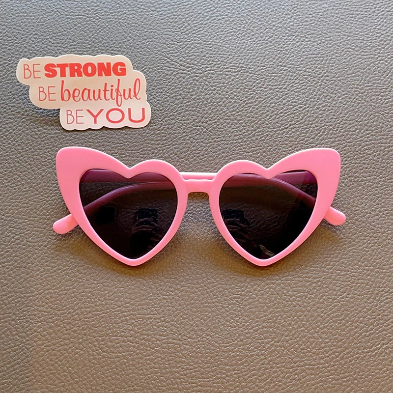 Gafas de Sol Infantiles Corazón Retro - UV400 para Niñas y Niños
