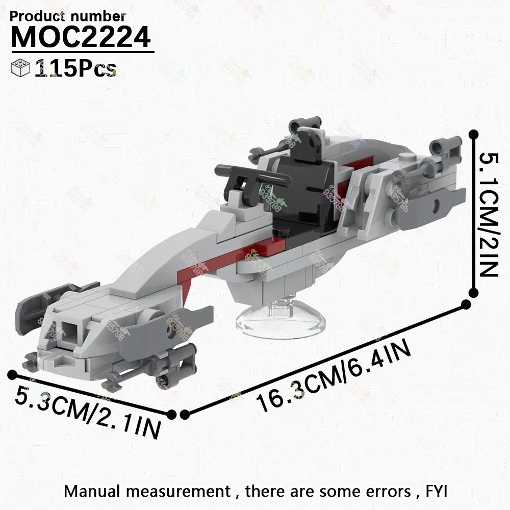 Naves y Robots Star Wars MOC - Bloques de Construccion Retro