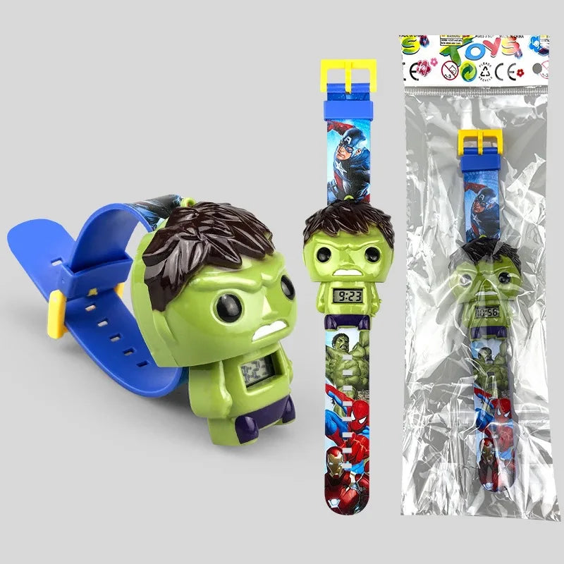 Reloj Spiderman Robot - Reloj Digital Retro Infantil