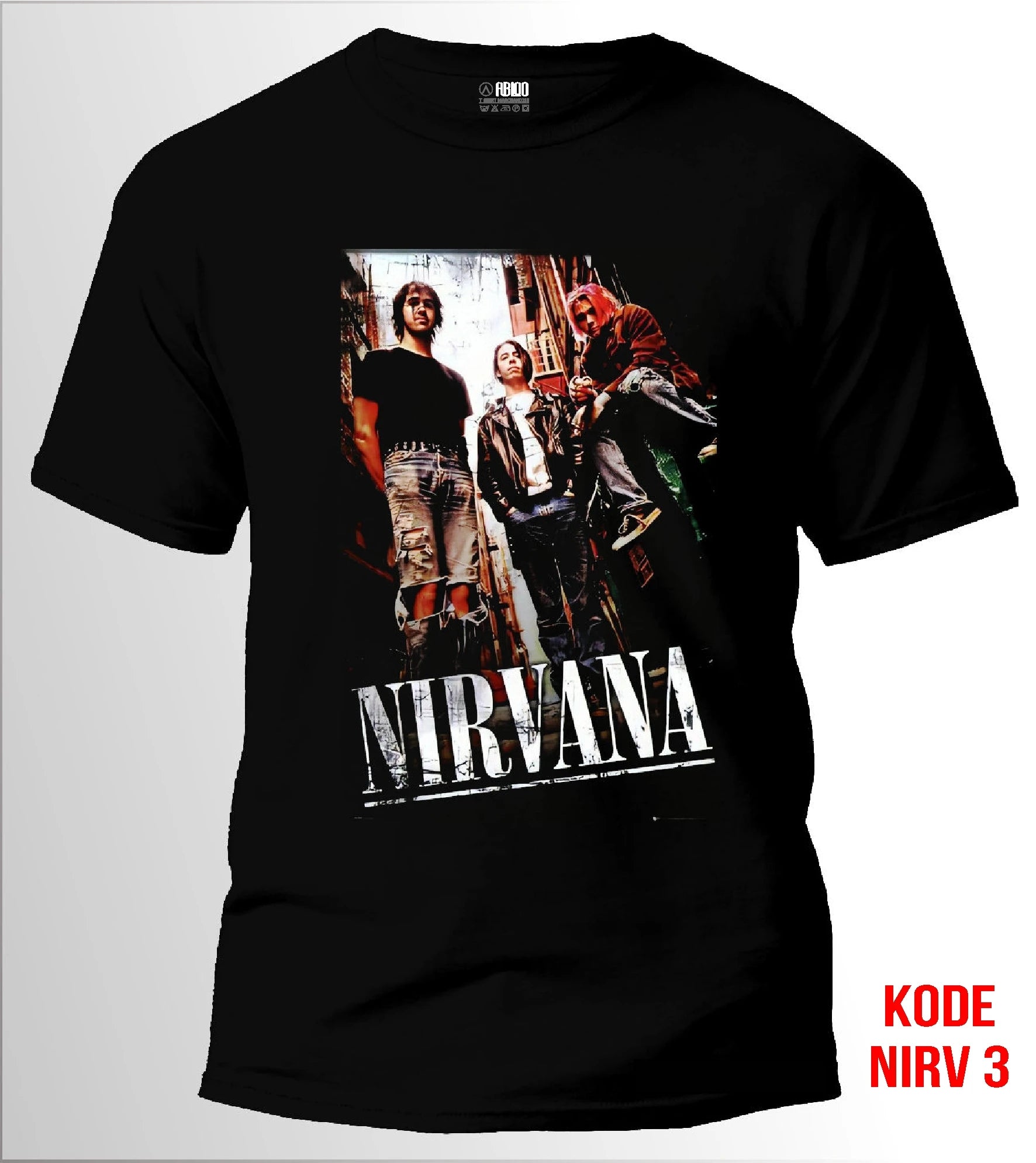 Camiseta Banda Nirvana - Rock Clásico 90s