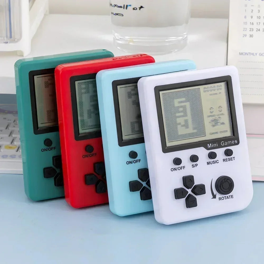 Mini Tetris Retro Llavero - Consola de Bolsillo 26 Juegos