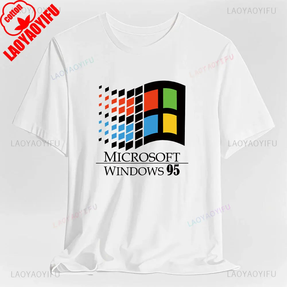Camiseta Retro Windows 95 - Nostalgia Tech 90s