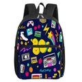 Mochila Retro Cassette - Morral Escolar Diseño Vintage 2D