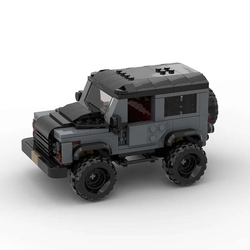 Auto Campeón MOC Rally - Bloques de Construcción Super Car Retro