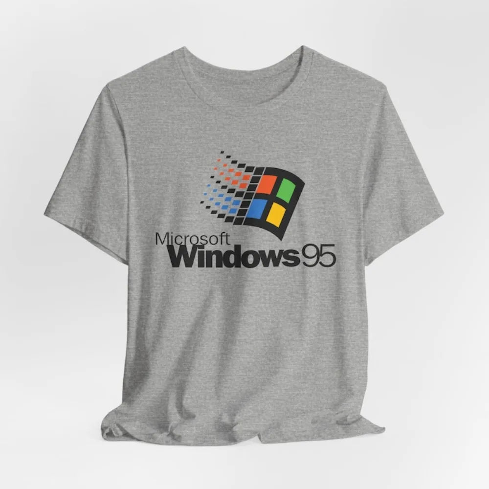 Camiseta Retro Windows 95 - Nostalgia Tech 90s