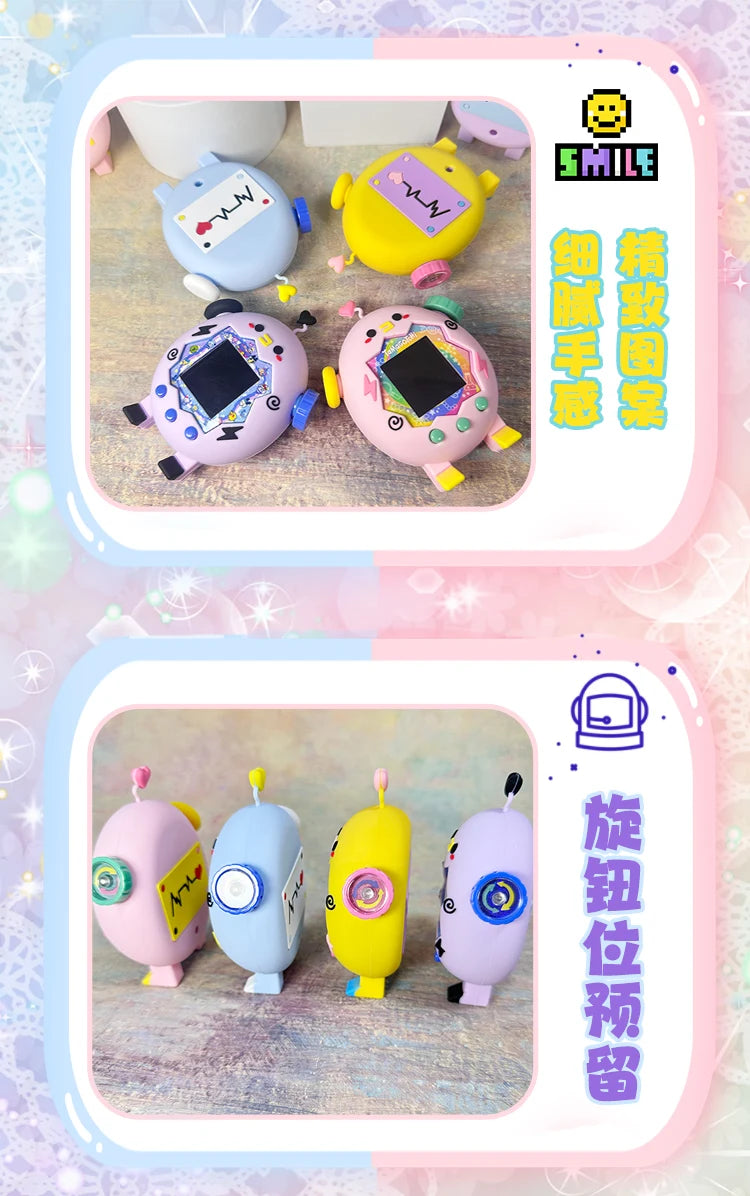 Funda Protectora Silicona para Tamagotchi - Decoración Retro