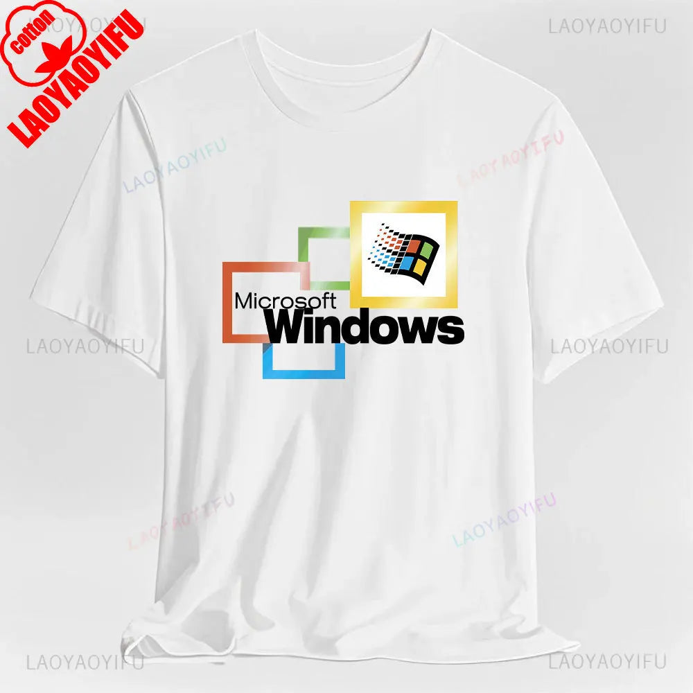 Camiseta Retro Windows 95 - Nostalgia Tech 90s