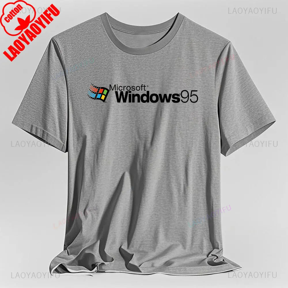 Camiseta Retro Windows 95 - Nostalgia Tech 90s