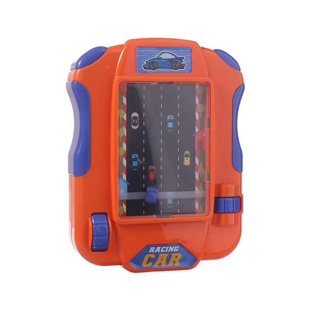 Consola de Carreras Portátil - Simulador de Conducción Retro