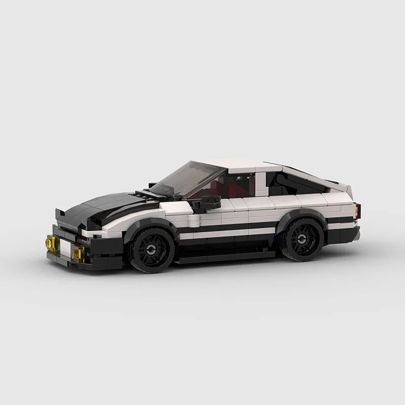 Auto Campeón MOC Rally - Bloques de Construcción Super Car Retro