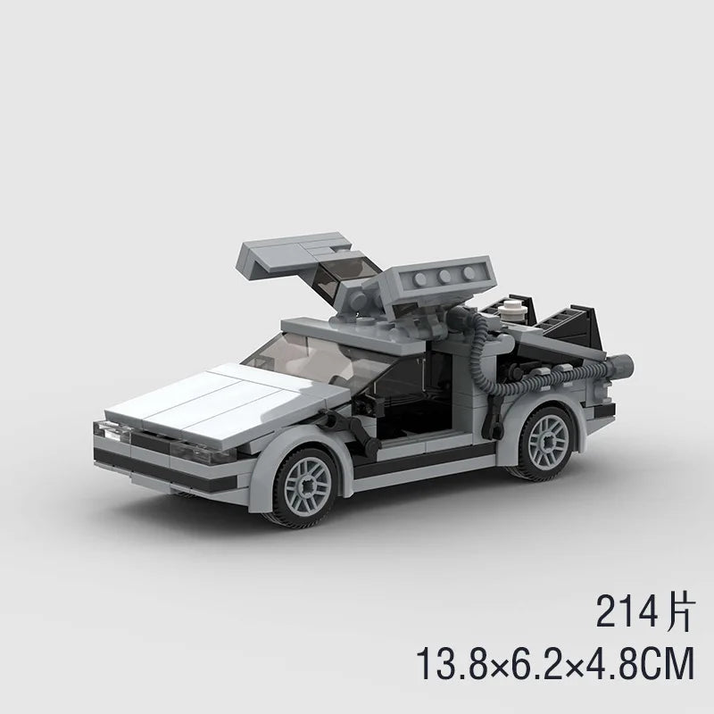 Auto Campeón MOC Rally - Bloques de Construcción Super Car Retro